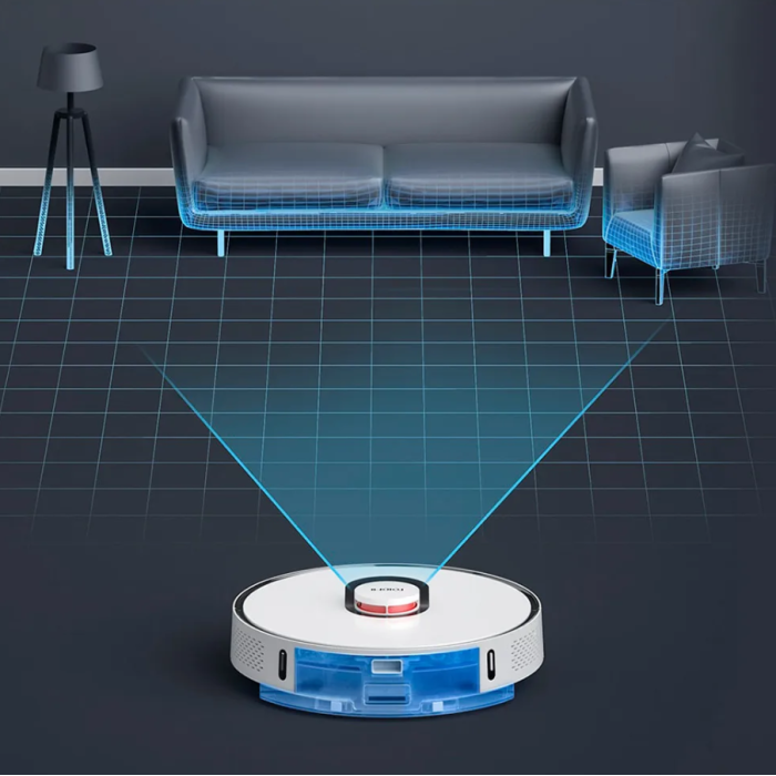 Робот-пылесос  Roidmi EVE Robot Vacuum White (SDJ01RM) без станции